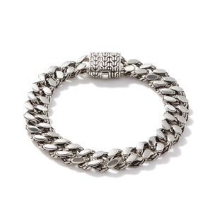 John Hardy Men’s Sterling Silver Curb Chain Bracelet (NEW)